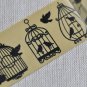 Birds In Birdcage Washi Tape 30mm x 5M Roll A12043