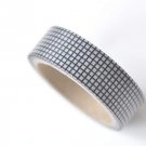 Black Grid Washi Tape Pattern Self-adhesive Tape 15mm Wide x 5M Long A12758