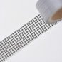 Black Grid Washi Tape Pattern Self-adhesive Tape 15mm Wide x 5M Long A12758