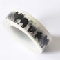 Black Ink Camel Deer Rabbit Turtle Animal Washi Tape 15mm x 10M A12428