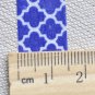 Blue Pattern Washi Tape Scrapbook Supply 15mm x 10M Roll A12510
