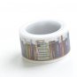 Books On Bookshelf, Library Books Masking Tape 20mm X 5M A12120