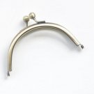 Bronze Purse Frame Clutch Purse Frame Glue-In Style 11.5cm x 5.8cm