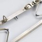 Brushed Brass Travel Bage Purse Frame Doctor Bag Purse Frame With Screws 30cm (12"") / 36cm (14"") /