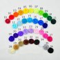 Chenille Stems Pipe Cleaner Tinsel Stems Wired Sticks Set of 6 1