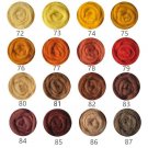 Colorful Needle Felting Wool Bundle Spanish Wool Roving 5G A Pack 88