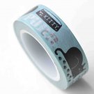 Cute Cat Washi Tape Masking Tape 15mm wide x 10m long A12893