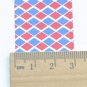 Diamond Shape In Blue And Red Washi Tape Wide Paper Tape 30mm x 5M (1"" x 5 yards) A12379 