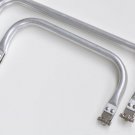 Doctor Bag Frame Aluminium Tube Purse Frame Bag Frame Hardware12.5cm/16.5cm/17.5cm/18.5cm/20.5cm/25c