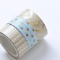 Dot Stripe Chevron Washi Tape Set 15mm Wide x 5M / 3 Rolls A Set A12945