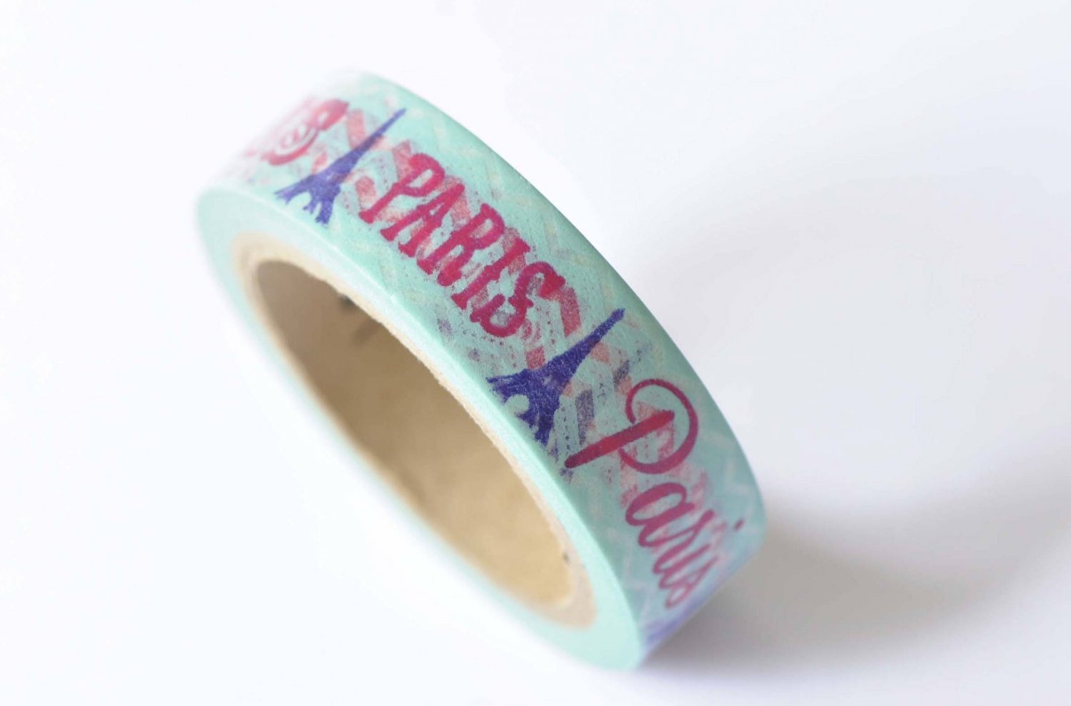 Eiffel Tower Paris Theme Washi Tape 15mm Wide x 10M Roll A12431