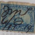 1902 one cent documentary tax stamp