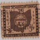 1953 three cent ohio