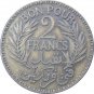 Tunisia 1924 2 Francs