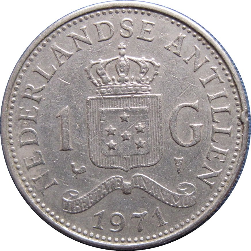 1971 Netherlands 1 Gulden