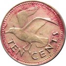 1973 Barbados 10 Cent
