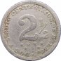 1916 Panama 2 1/2 Centesimos