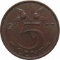 1957 Netherlands 1 Cent