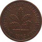1985 D Germany 1 Pfennig 1985 D Germany 1 Pfennig