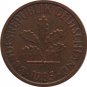1985 D Germany 1 Pfennig