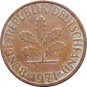 1971 F Germany 2 Pfennig