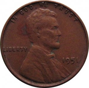 1951 Lincoln Cent