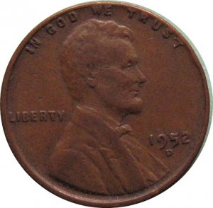 1952 D Lincoln Cent
