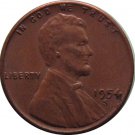 1954 S Lincoln Cent