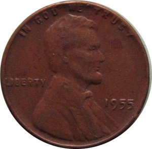 1955 Lincoln Cent