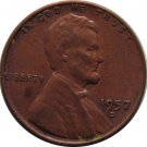 1957 D Lincoln Cent