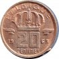 1963 Belguim 20 Centimes