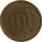 1966 Finland 10 Pennia