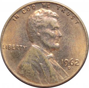 1962 D Lincoln Cent