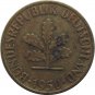 1950 D Germany 5 Pfennig #2