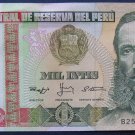 Peru, 1000 Inits 1988 Unc.  026Q