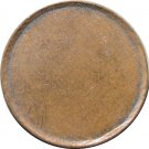 Blank Copper Planchet Cent Blank Copper Planchet Cent