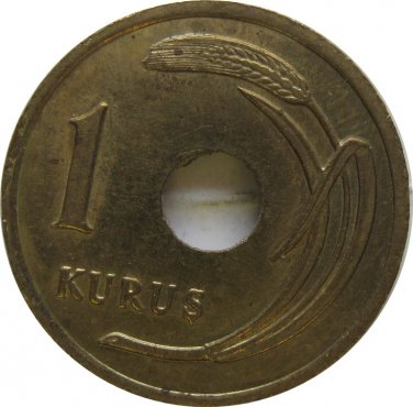 Turkey 1948 1 Kurus