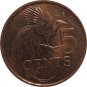 1999 Trinidad 5 Cent