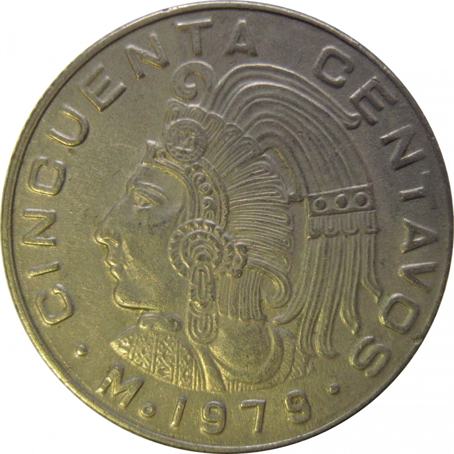 1979 Mexico 50 Centavos
