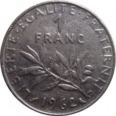1962 1 Franc