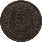 Malaya 1950 5 Cent