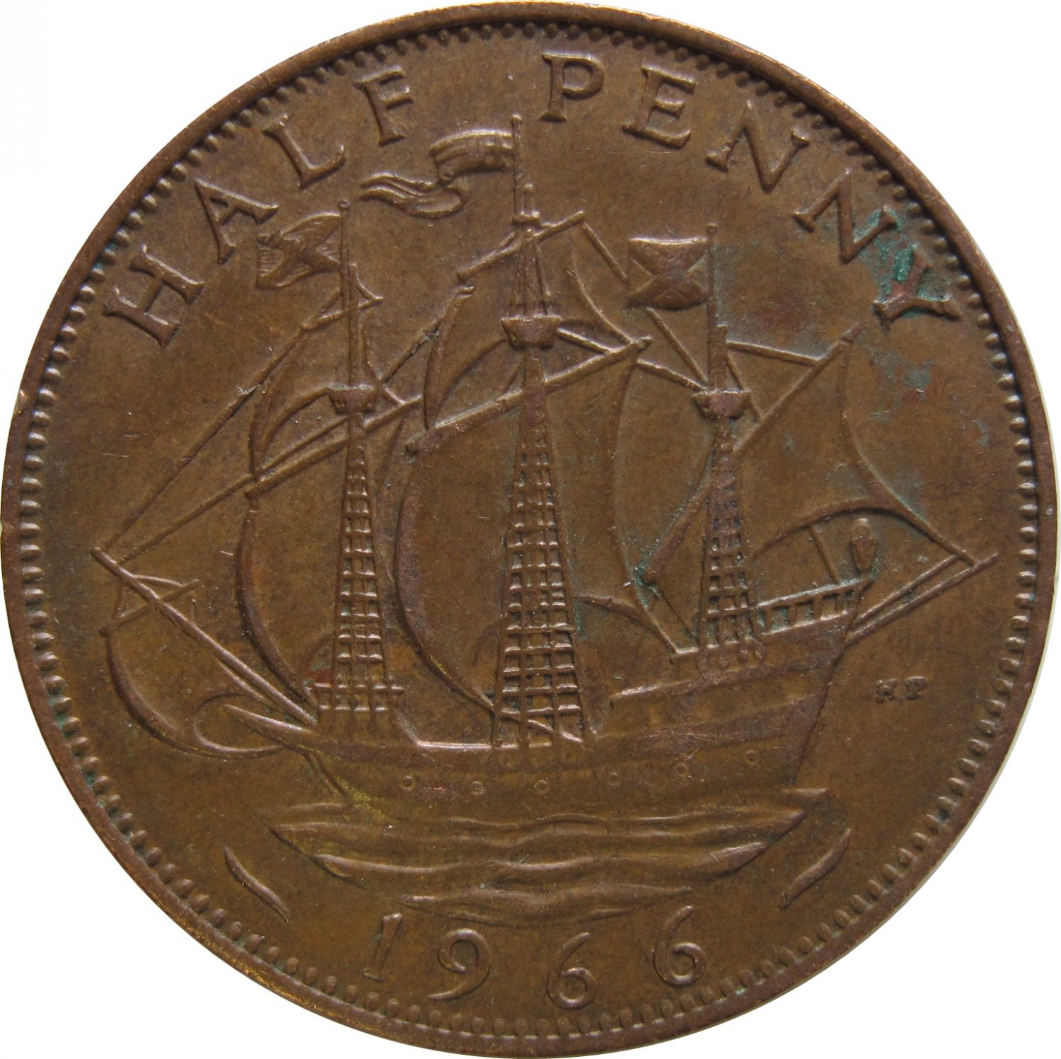 1966-great-britain-half-penny