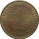 1970 D Germany 10 Pfennig 1970 D Germany 10 Pfennig