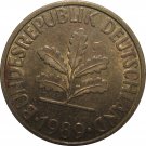 1989 D Germany 10 Pfennig 1989 D Germany 10 Pfennig