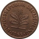 1965 D Germany 2 Pfennig