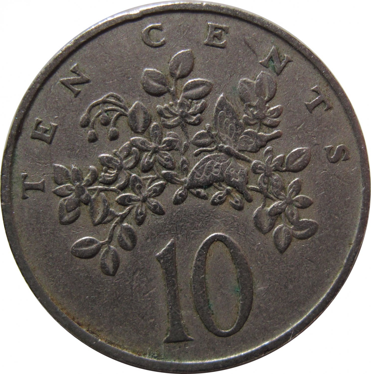 1969 Jamaica Ten Cents