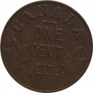 1933 Canadian Cent