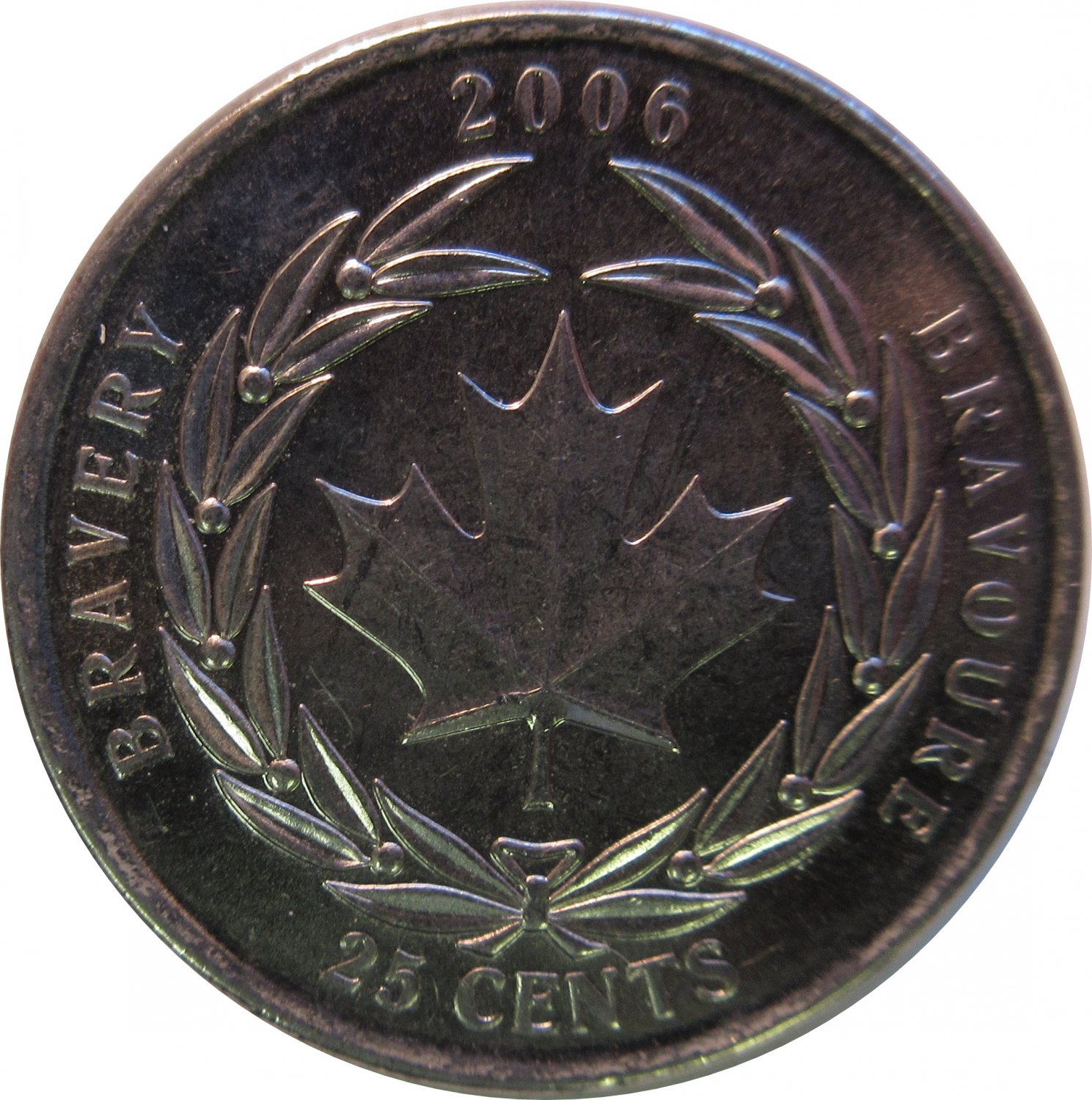 2006 Canadian Quarter Bravery 2006-canadian-quarter-bravery