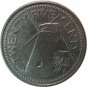 1990 Barbados 25 Cent