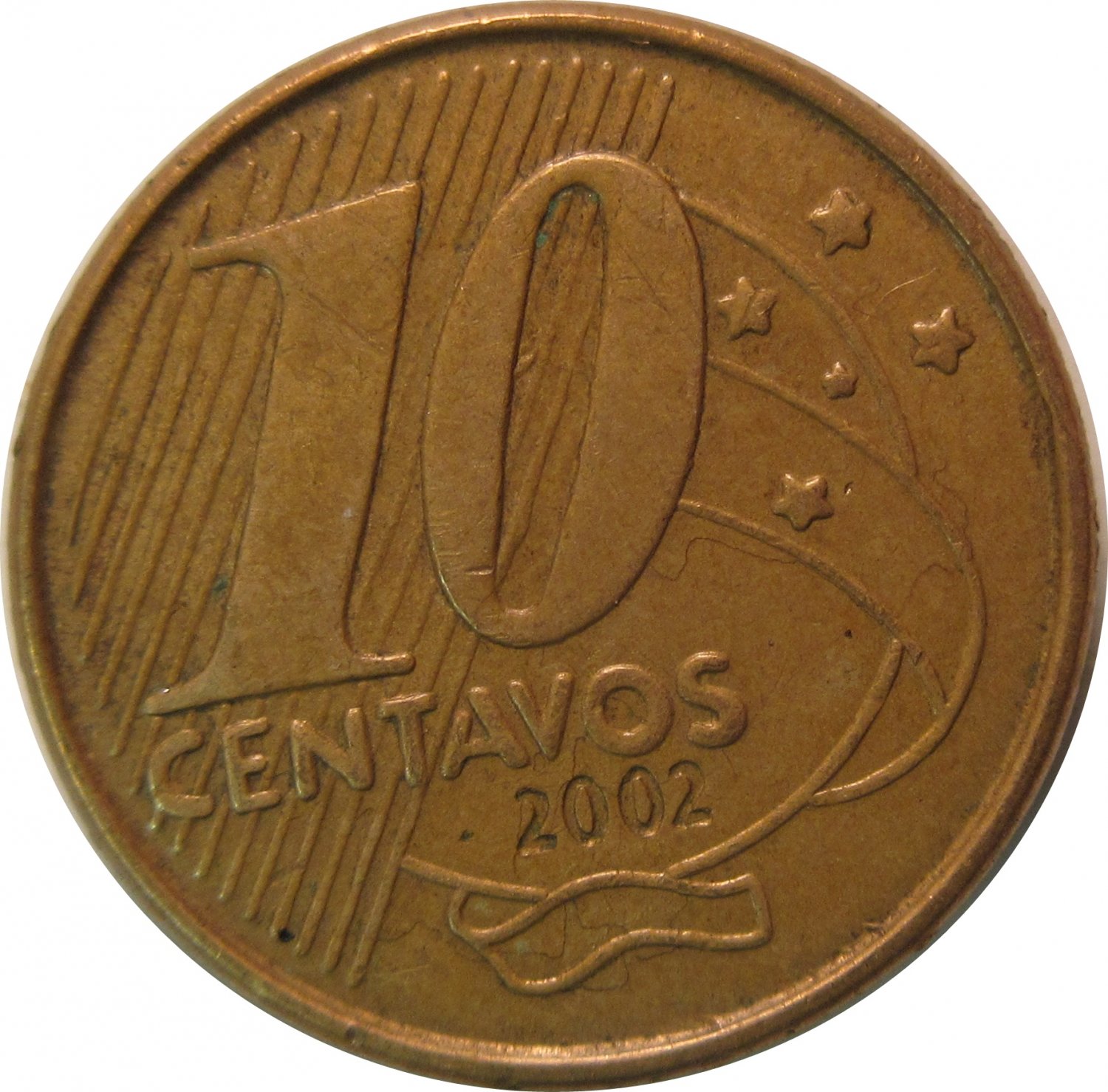 2002 Brazil 10 Centavo